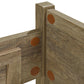 Evelyn Natural Wood MDF Bed Frame - Oak King
