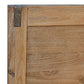 Allison Solid Wood Veneered Acacia Timber Slat Bed Frame - Oak Double
