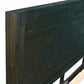 Allison Solid Wood Veneered Acacia Timber Slat Bed Frame - Chocolate Queen