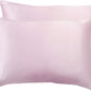 Twin Pack Luxury Pillowcase 100% Pure Mulberry Silk - Pink