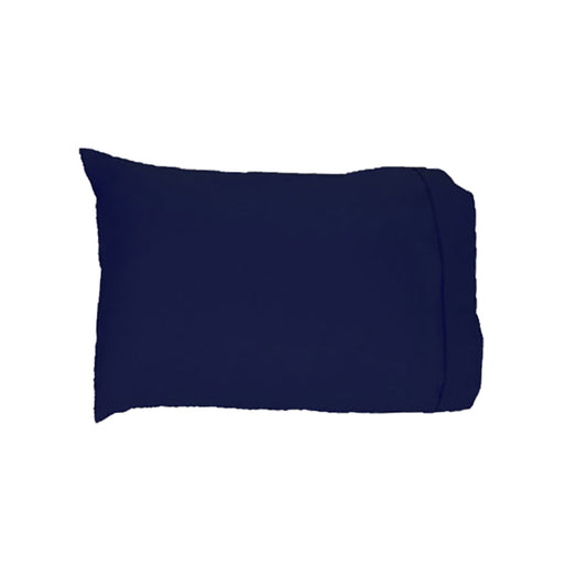 250TC Cotton Standard Pillowcase - Navy