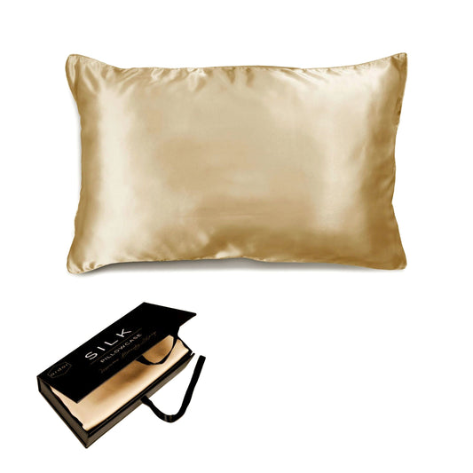 Mulberry Silk Standard Pillowcase - Golden Princess