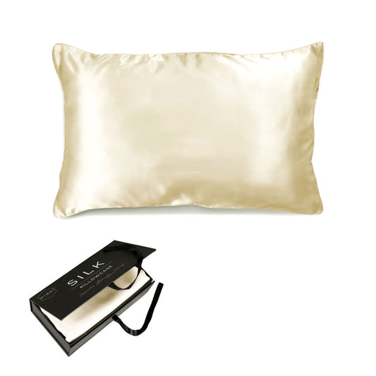 Mulberry Silk Standard Pillowcase - Ivory Dreams
