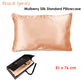 Mulberry Silk Standard Pillowcase - Peach Spritz