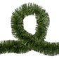 Set of 5 2.5m Christmas Tinsel Xmas Garland Sparkly Snowflake Party Natural Home Decor - Pine Green