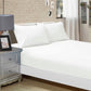 King Single 1000TC Ultra Soft Fitted Sheet & Pillowcase Set - White