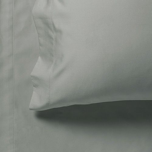King Single 1000TC Ultra Soft Flat & Fitted Sheet Set - Grey