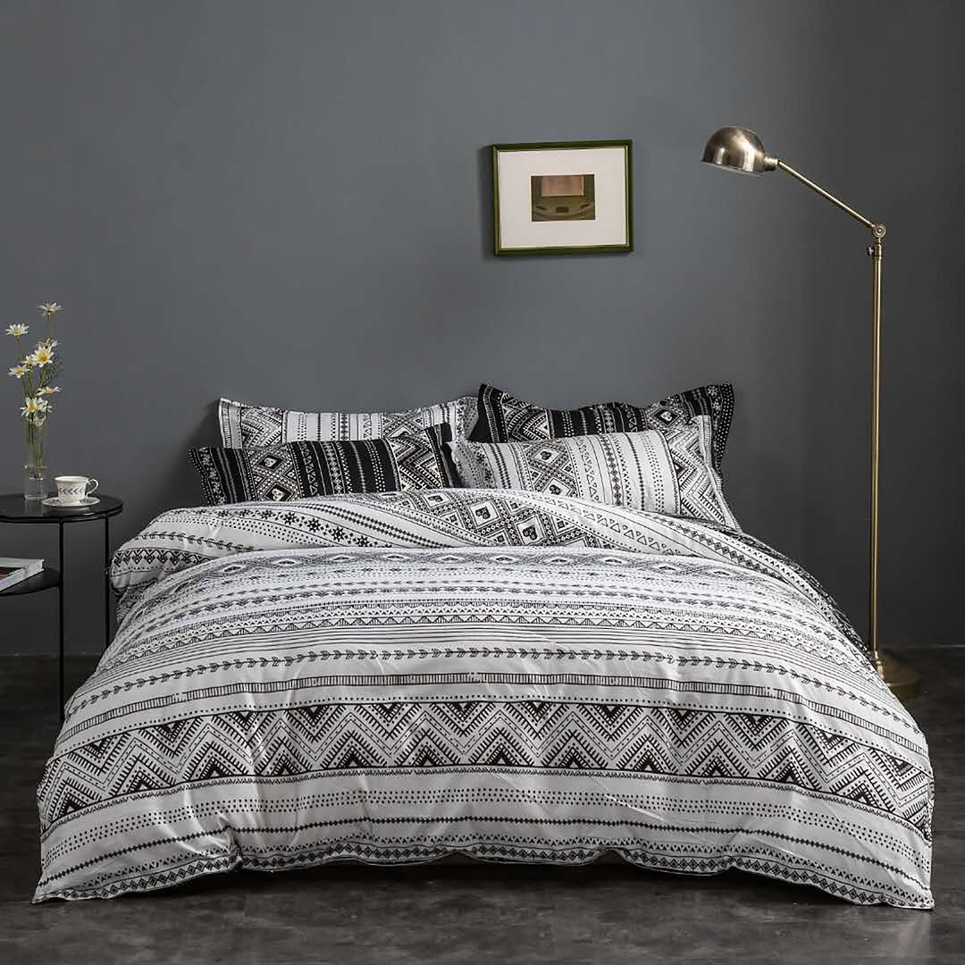 Super King Reversible Duvet Quilt Cover Set