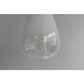 Teardrop-Shaped Pendant Light - White