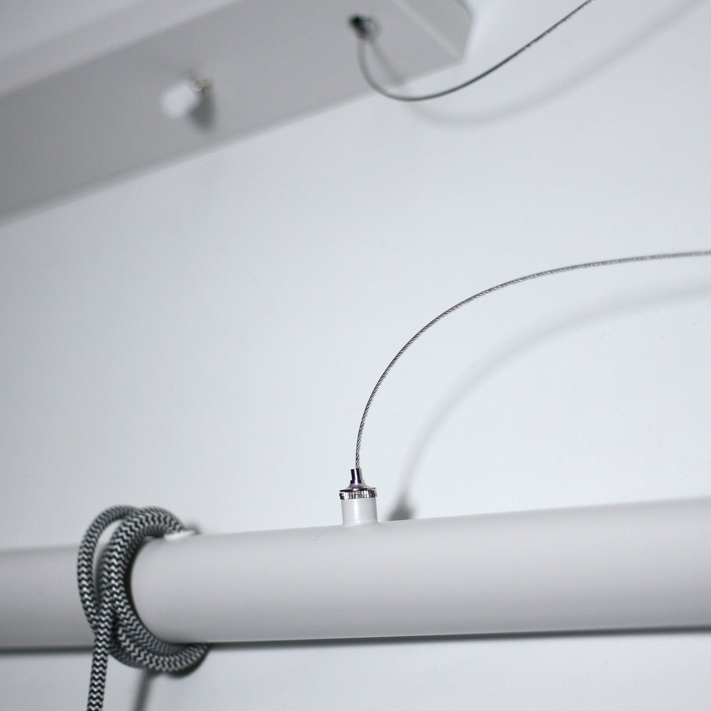 4 Lights Pendant Light - White