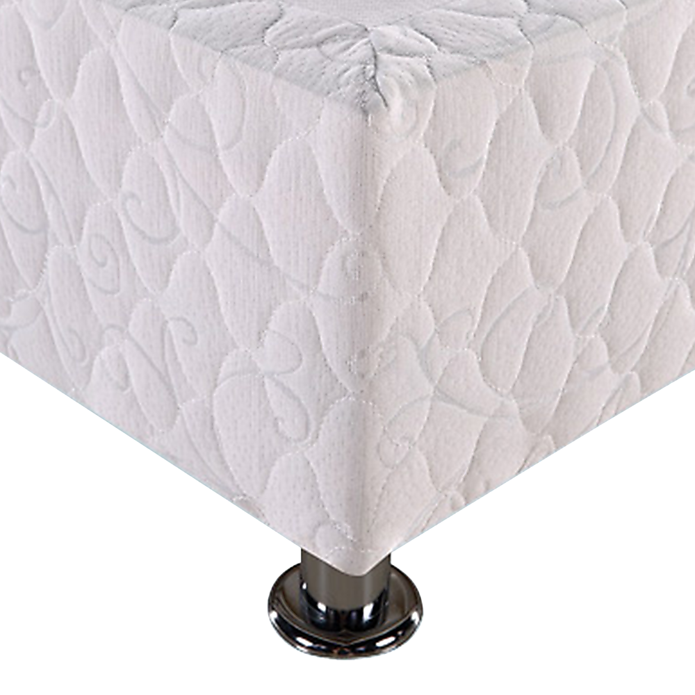 Andrea Ensemble Bed Base - White King