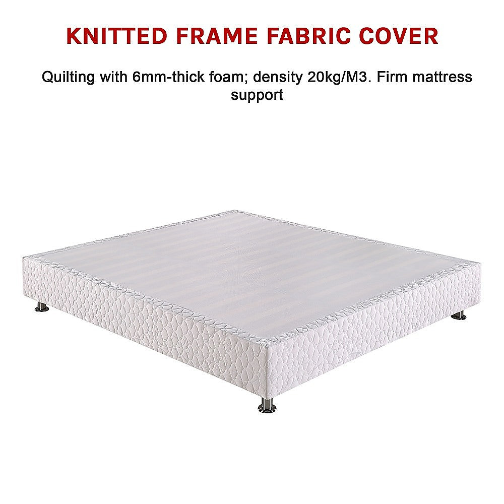 Andrea Ensemble Bed Base - White King