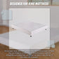 Andrea Ensemble Bed Base - White King