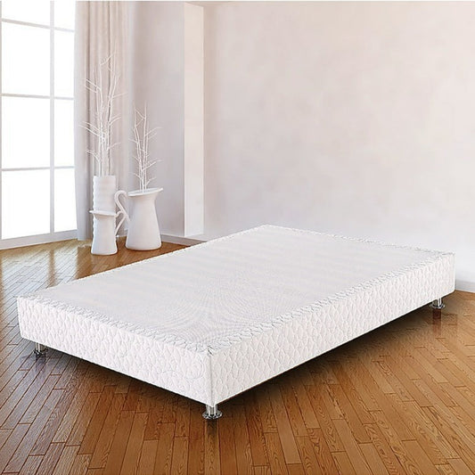 Andrea Ensemble Bed Base - White Queen