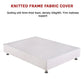 Andrea Ensemble Bed Base - White Double