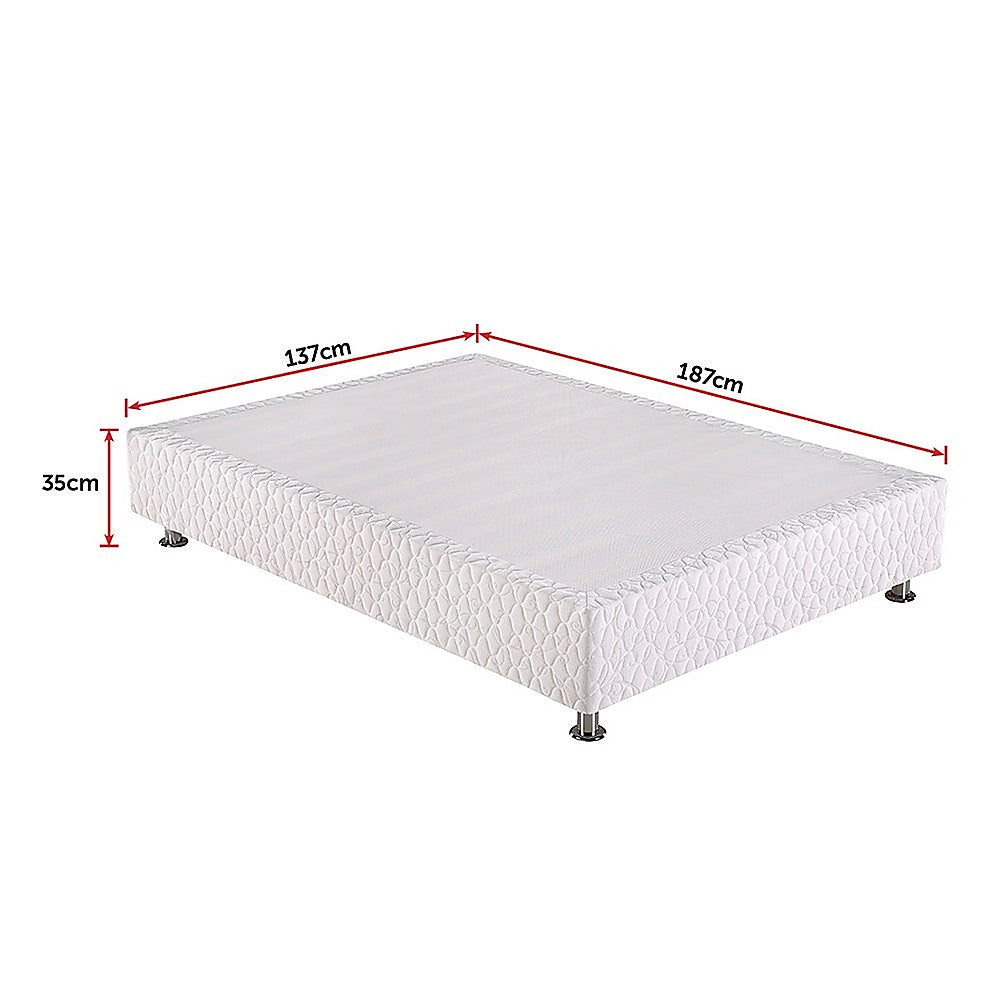 Andrea Ensemble Bed Base - White Double