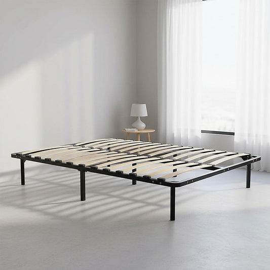 Eliana Metal Bed Frame - Black Double