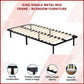Eliana Metal Bed Frame - Black King Single