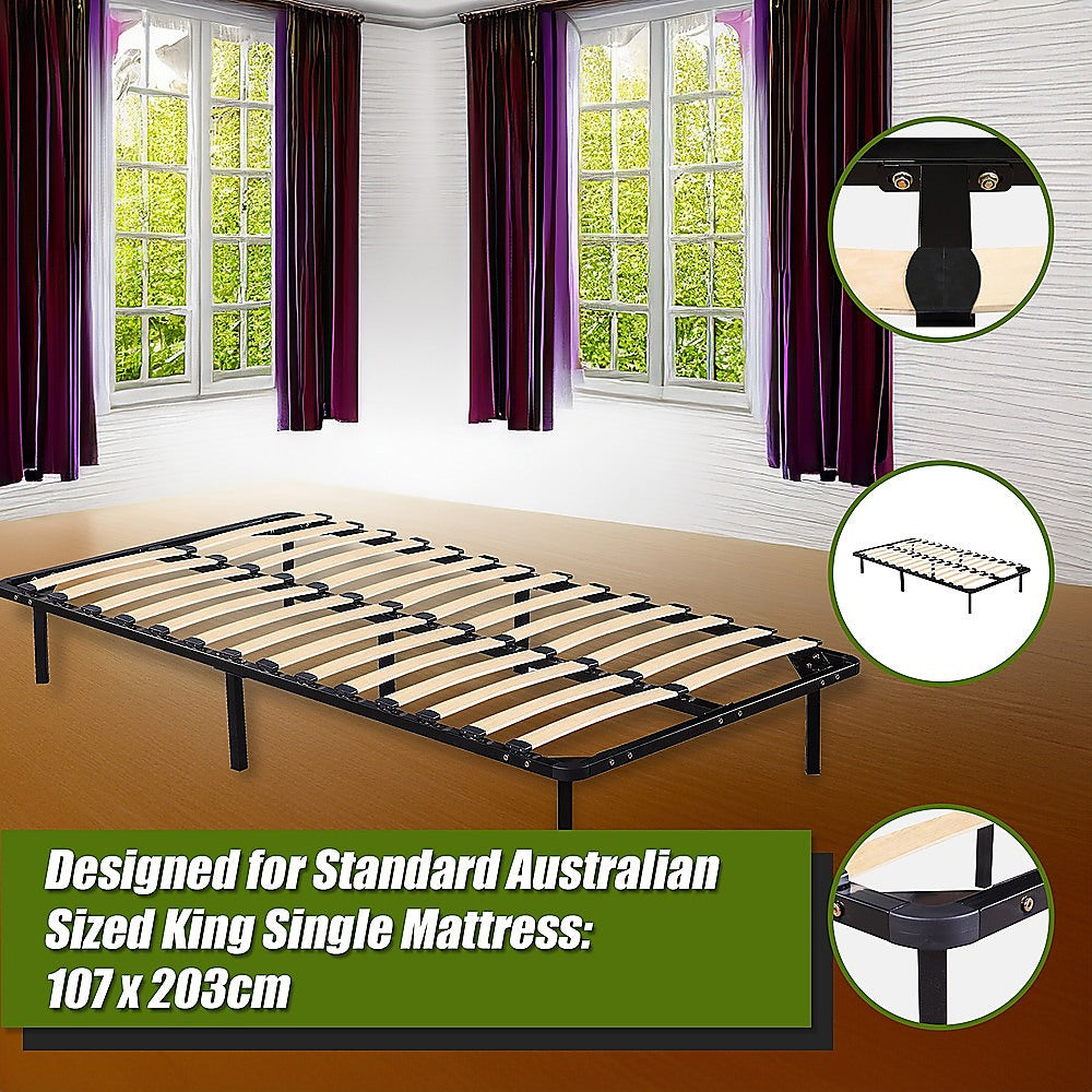 Eliana Metal Bed Frame - Black King Single