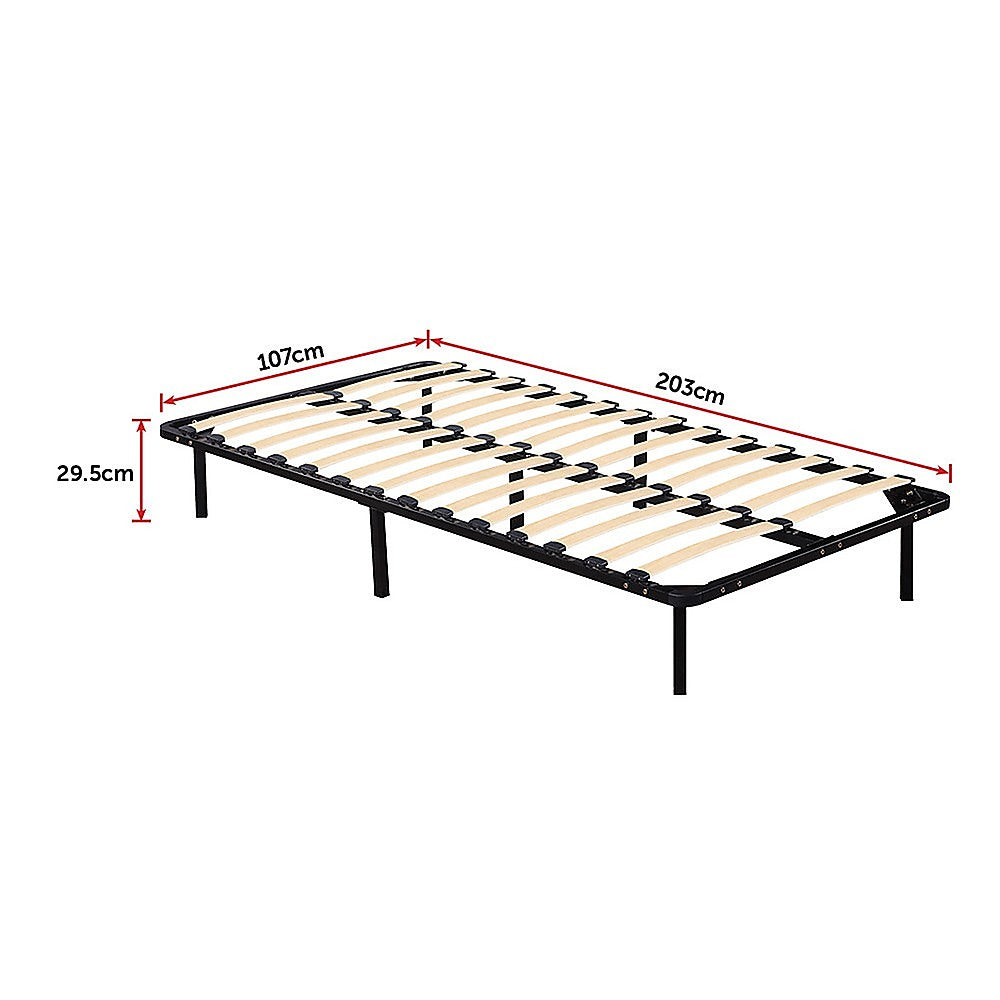 Eliana Metal Bed Frame - Black King Single