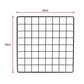 12 Cube Wire Grid Organiser Bookcase Storage Cabinet Wardrobe Closet Black