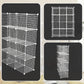 12 Cube Wire Grid Organiser Bookcase Storage Cabinet Wardrobe Closet White