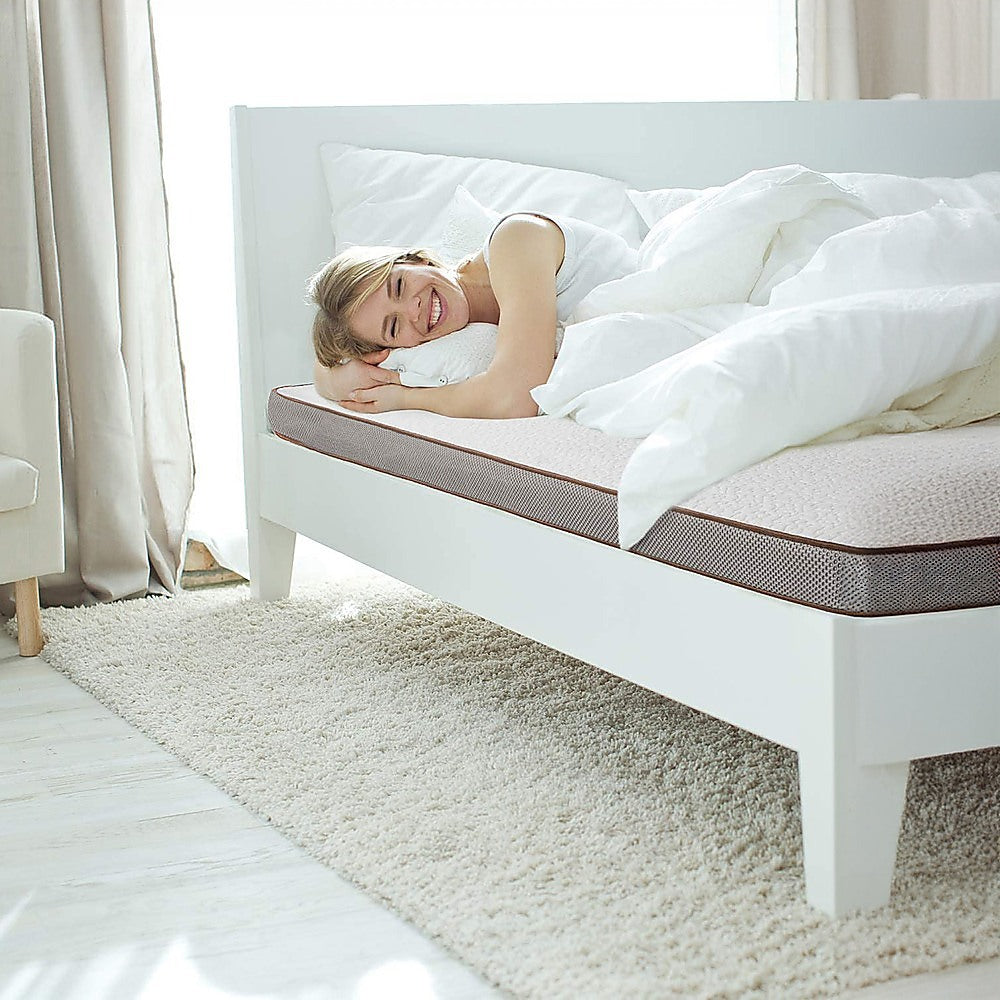 Queen Palermo Memory Foam Mattress Topper Cooling Gel Infused CertiPUR Approved