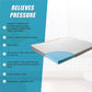 Queen Palermo Memory Foam Mattress Topper Cooling Gel Infused CertiPUR Approved