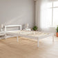 Gilly Wooden Bed Frame - White King Single