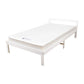Gilly Wooden Bed Frame - White King Single