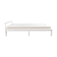 Gilly Wooden Bed Frame - White King Single