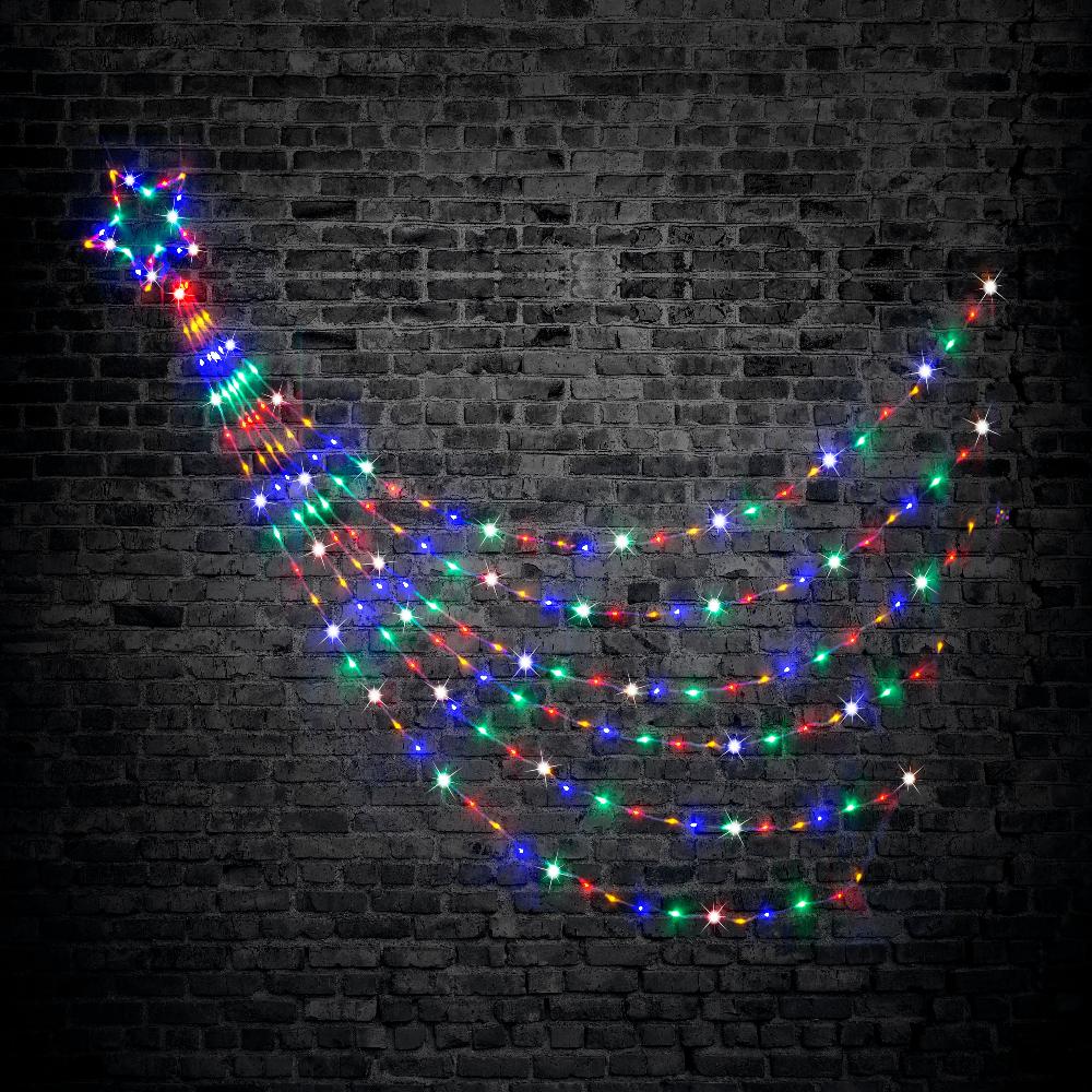 3M LED Waterfall Star 200 LEDs Multi-Color