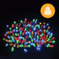 40M Solar Fairy Lights 500 LED - Multicolour