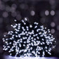 12M 200 LED Flashing Lights  - Cool White