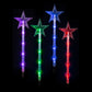 Set of 4 LED Lightshow Star Path Lights Remote Controlled 20 LED - Stars