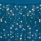 140cm Battery Operated 200 LED Curtain Light - Multicolour