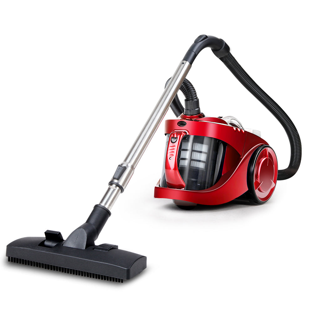 2200W Bagless Vacuum Cleaner Red