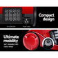 Devanti 2200W Bagless Vacuum Cleaner Red