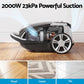 DEVANTI Bagged Vacuum Cleaner Powerful Suction for Carpet Wood Tile Floor