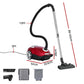 DEVANTI Bagged Vacuum Cleaner Powerful Suction for Carpet Wood Tile Floor