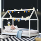 Sapphire Bed & Mattress Package House Shape - White Single