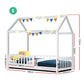 Topaz Bed & Mattress Package House Design - White Single