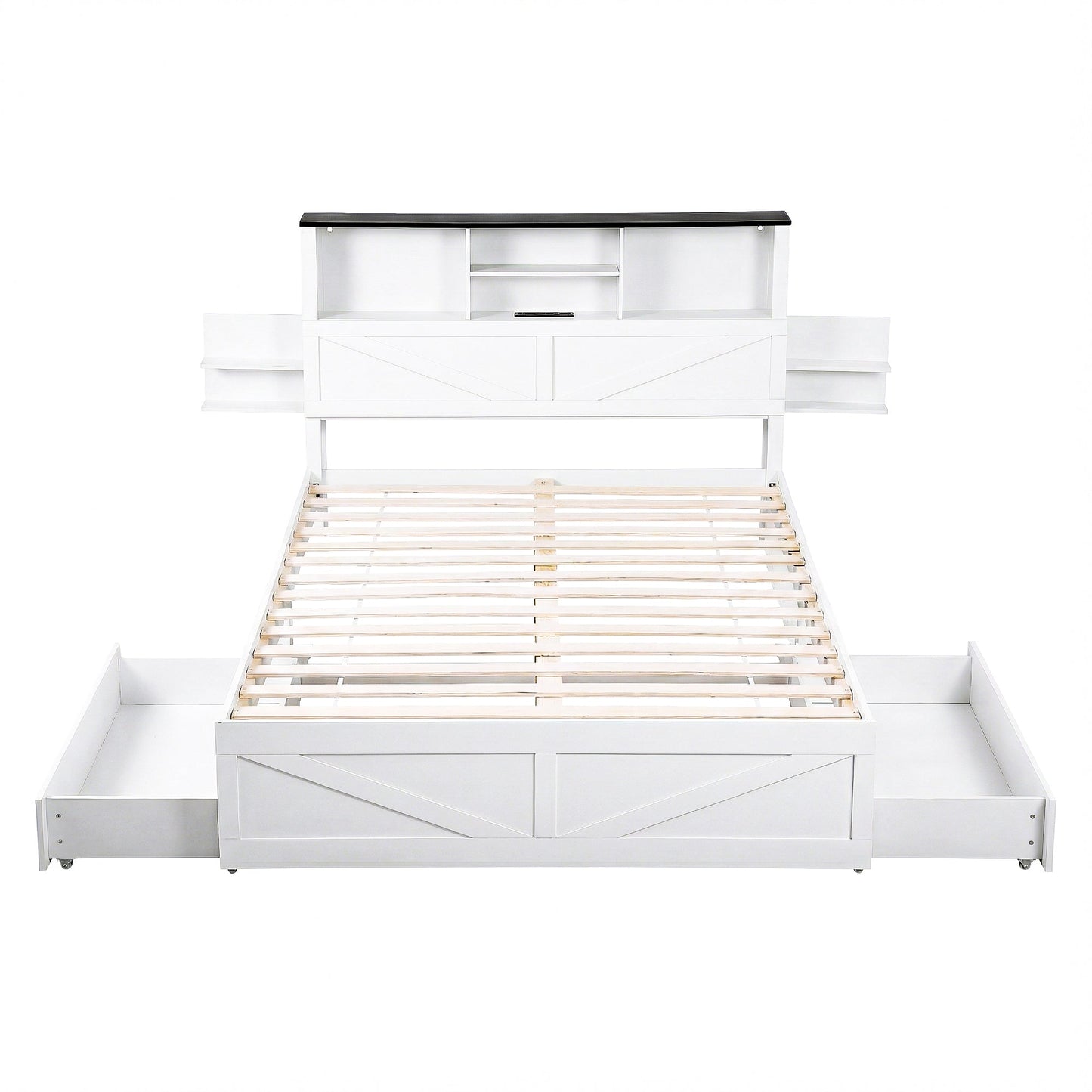 Petoskey Bed & Mattress Package with 34cm Mattress - White Double