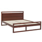 Ellie Bed Frame Wooden - Walnut Double