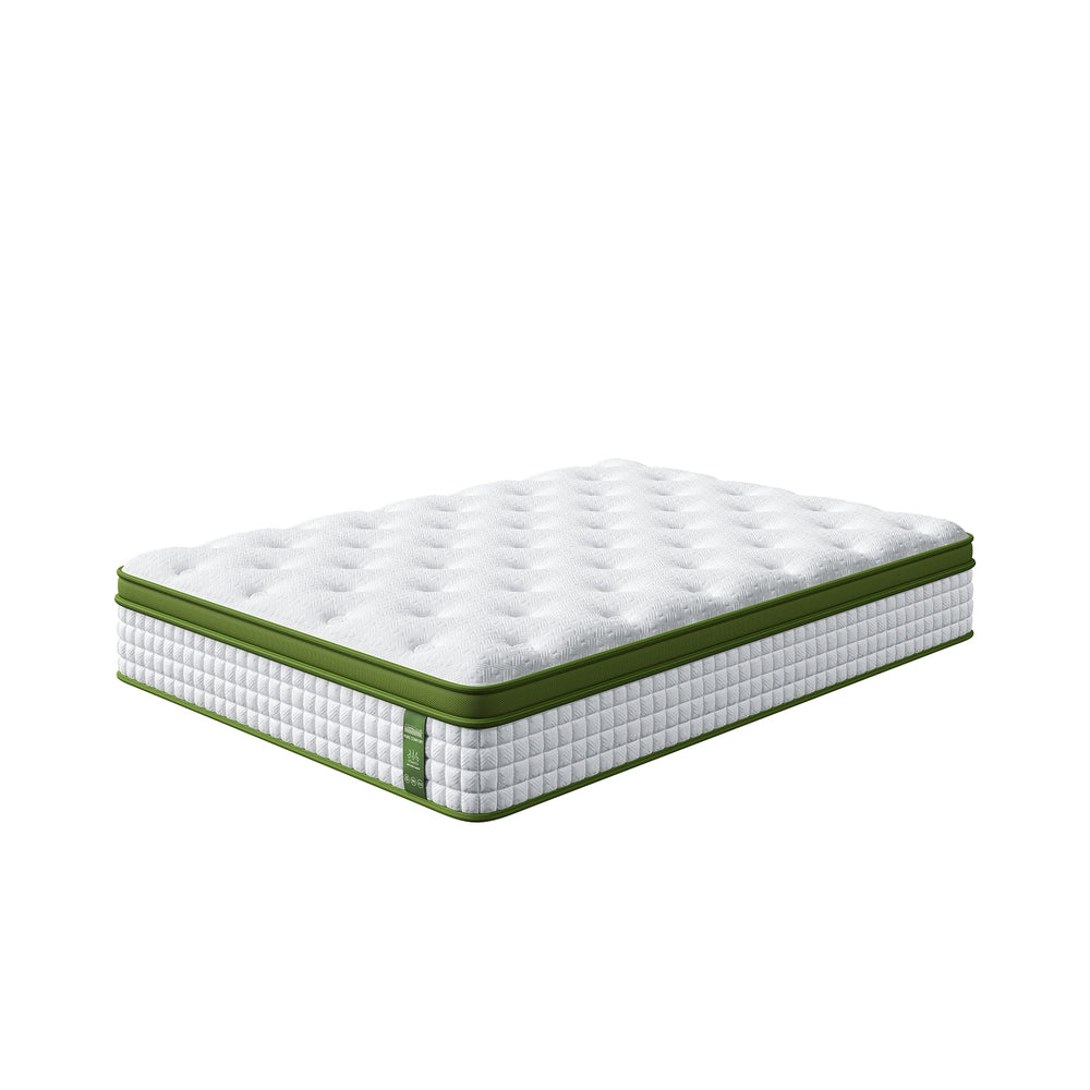 Riley 30cm 5-Zone Cooling Gel Memory Foam Pocket Spring Mattress  - Double