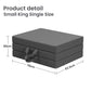 Virelai 10cm Small King Single BedStory 3-Fold Mattress Folding Foam Bed Washable Cover, 190x80cm - King Single