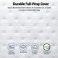 Yowah Bed & Mattress Package with 34cm Mattress Medium Cooling Gel Mattress - Natural Queen