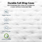 Yowah Bed & Mattress Package with 30cm Mattress Latex Mattress Medium Firm - Pine Double