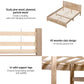 Yowah Bed & Mattress Package with 26cm Firm Mattress - Natural Queen