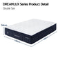 Hazel 34cm Thick Medium Firm Hybrid Mattress with Tencel Cooling Pocket Spring - Double